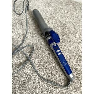Ion Super Moist Curler - Used - Blue and Silver
